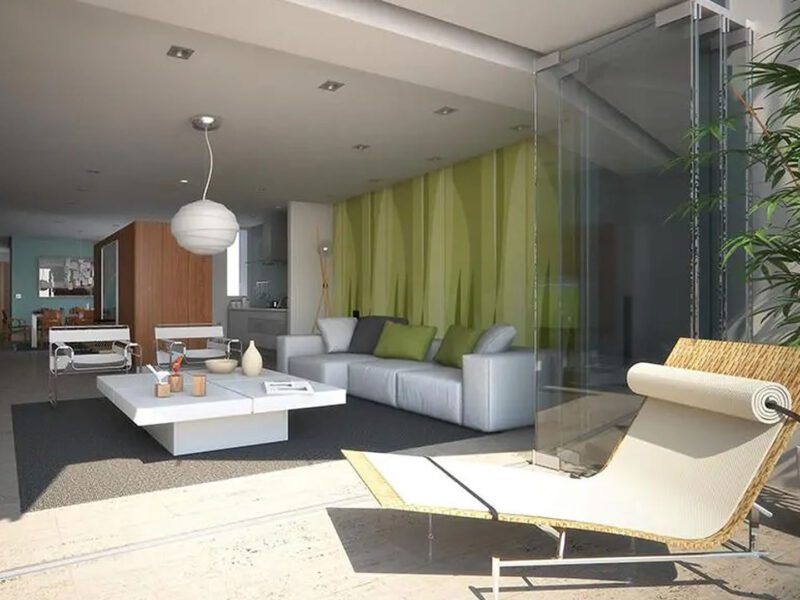 Apartamento de 2 Habitaciones con Terraza y Estudio en 7MARES