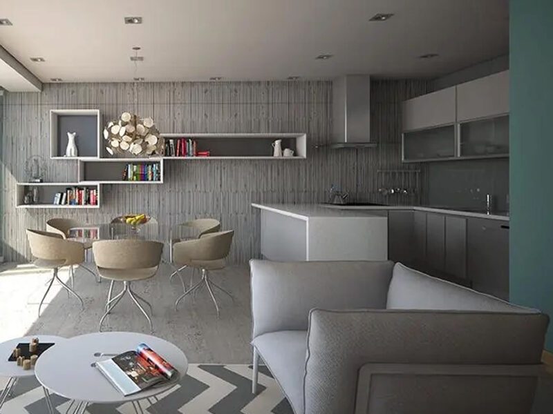 Elegante Apartamento de 1 Habitación con Terraza Privada - 7MARES