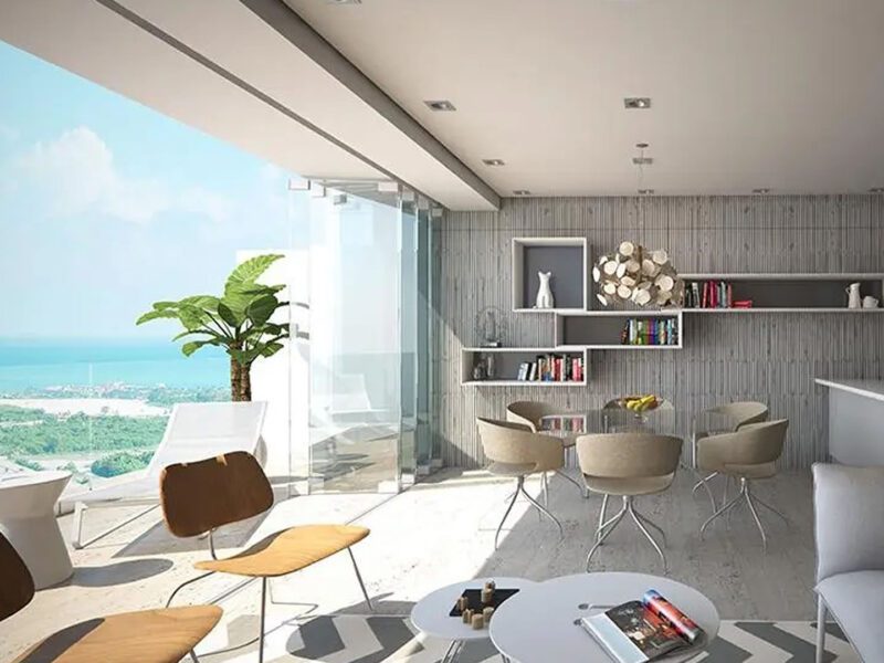 Elegante Apartamento de 1 Habitación con Terraza Privada - 7MARES