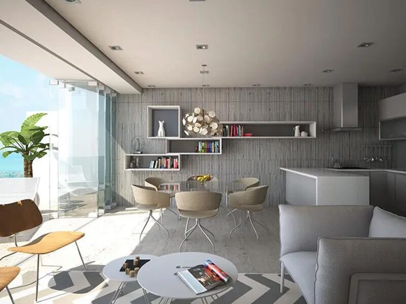 Elegante Apartamento de 1 Habitación con Terraza Privada - 7MARES