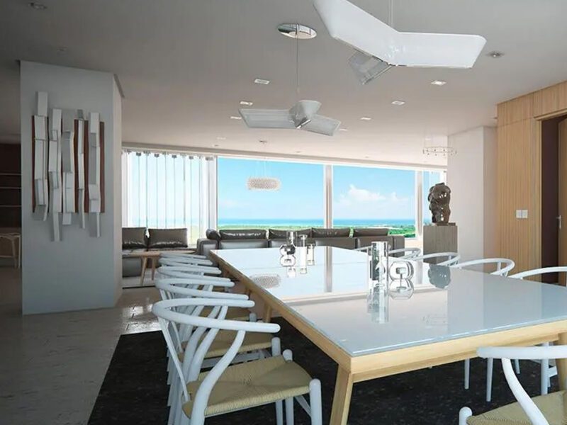 Penthouse Panorámico de 5 Habitaciones en 7MARES – Cap Cana
